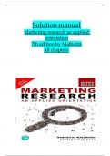 Solution manual for Marketing research an applied orientation 7th edition by Malhotra all chapters ISBN;9781292265636