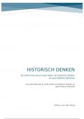 Samenvatting Historisch denken H1 t/m3 en Geschiedenisdidactiek