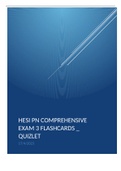 HESI PN COMPREHENSIVE EXAM 3 FLASHCARDS _ QUIZLET