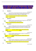  NR 283 MIDTERM ADVANCED PHARMACOLOGY QUESTION WITH CORRECT ANSWERS 2023/2024 LATEST VERSION