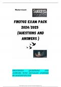 FIN3702 EXAM PACK 2024/2025  {QUESTIONS AND ANSWERS }