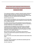 State Farm Bundled Exams With Complete Questions And Answers Graded A+