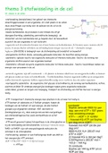 Samenvatting stofwisseling in de cel en planten 