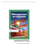 Management en Logistiek - complete samenvatting