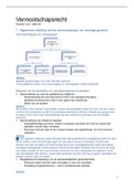 Samenvatting Vennootschaps-en verenigingenrecht