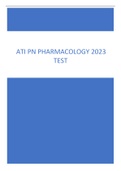 ATI PN PHARMACOLOGY 2023 TEST