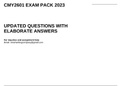 CMY2601 EXAM PACK 2023