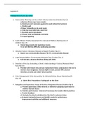 ATI Capstone A and B Study Guide