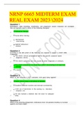 NRNP 6566 MIDTERM EXAM/NRNP 6566 WEEK 6 MIDTERM EXAM LATEST 2022-2023 ALL 75 QUESTIONS AND CORRECT