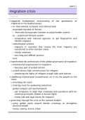 debating development summary of all lectures 