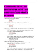 ATI RN MEDSURG NUR 3447 2023 PROCTORED EXAM- LATEST 100% CORRECT STUDY GUIDE.Q$A WITH RATIONALES