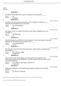 Soci 205 Exam 2 Combination Package Deal Questions with correct Answers