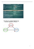 Leerstof Gezondheidspsychologie H1 tm H8 + gedragsmodellen 