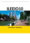 Samenvatting ILEEIO Economie in Omgeving 