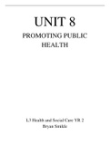 PROMOTING PUBLIC HEALTH