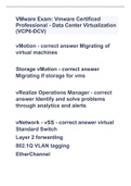 VMware Exam: Vmware Certificed Professional - Data Center Virtualization (VCP6-DCV)|2023 LATEST UPDATE|GUARANTEED SUCCESS