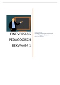 Pedagogisch bekwaam 1