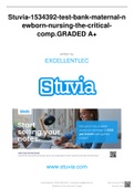 Stuvia-1534392-test-bank-maternal-n ewborn-nursing-the-criticalcomp.GRADED A+