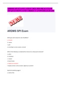 ARDMS - SPI Exam LATEST EXAM BUNDLE