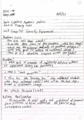 Class notes EDUC-190 