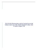 TEST BANK Pharmacology and the Nursing Process 8th Edition Linda Lane Lilley, Shelly Rainforth Collins, Julie S. Snyder Chapter 1-58