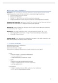 Samenvatting Metabolisme - module 2