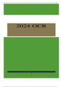 2024 OCR GCSE (9–1) Chemistry A (Gateway Science) J248/04 (Higher Tier) Actual Mark Scheme and Question Paper Combined