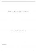   7-3 Milestone Three- Future Network Architecture  Southern New Hampshire University   09