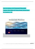 Solution Manual for Principles of Corporate Finance 14th Edition by Richard Brealey, Stewart Myers, Verified Chapters 1 - 34, Complete 2024-2025.