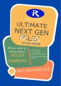 Ultimate Next Gen NCLEX Study Guide 2024-2025;All you need to to know abou NCLEX  Changes.