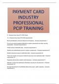 PCIP EXAMS BUNDLE