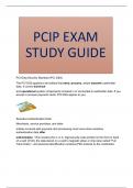 PCIP EXAM STUDY GUIDE