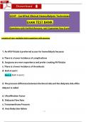 CCHT Exam TEST BANK (300+ Ques & Ans) Questions and Verified Answers (2024 / 2025), 100% Guarantee Pass Score