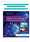 TEST BANK For Huether and McCance's Understanding Pathophysiology, Canadian 2nd Edition by Kelly Power-Kean, All 1-42 Chapters Covered ,Latest Edition 