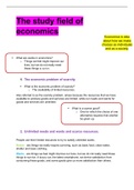 Lecture notes esc1501 (ECS1501) 