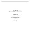 MGT 435 Week 5 Final Paper: Kotter’s Approach to Organizational Change within AT&T, Complete Solution Guide, Latest 2019/20.