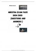 MNO3706 EXAM PACK 2024/2025  {QUESTIONS AND ANSWERS }