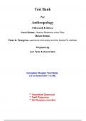 Test Bank for Anthropology, 15th Edition by Carol R. Ember, Melvin R. Ember, Peter N. Peregrine