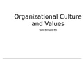  NRS 451-0501 Organizational Culture and Values  | Guaranteed Pass