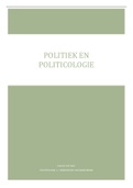 Samenvatting Politiek en politicologie, ISBN: 9789001885434  Politicologie