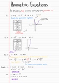 Parametric Equations - AP Calculus BC