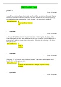 NRNP 6541 Final Exam (Latest-2023, 100 Q & A) / NRNP6541 Final Exam / NRNP 6541 Week 11 Final Exam / NRNP6541 Week 11 Final Exam: Walden University | 100% Correct Q & A |