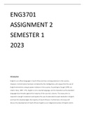 ENG3701 ASSIGNMENT 2 SEMESTER 1 2023