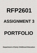 RFP2601Assignment 3 Portfolio
