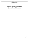 Neurotic,stress-related and somatoform disorder-psychiatry