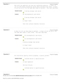 SQC Lecture Quiz with Correct Answers University of Illinois, Chicago IDS 371