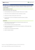 Cooper Junetta vSim Clinical Worksheet