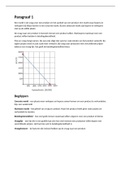 Samenvatting, begrippen en uitleg met plaatjes van hoofdstuk 3 paragaaf 1 t/m 4 economie Pincode 6e ed onderbouw havo FLEX ISBN