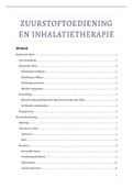 zuurstoftherapie  VMV2 volledige samenvatting met foto's