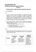 Solution Manual for Auditing and Assurance Services  17th edition 2020,by Chris E. Hogan Alvin A. Arens, Randal J. Elder, Mark S. Beasley, All Chapters.